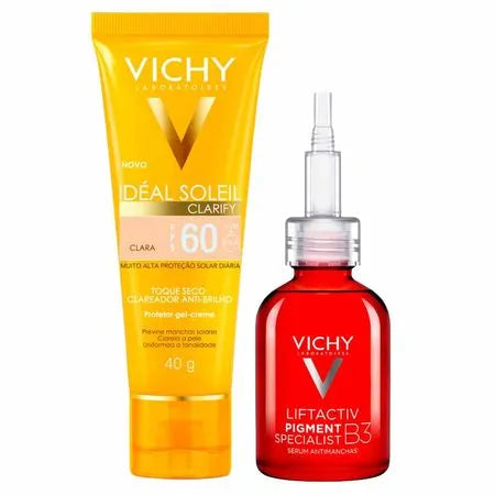 Vichy Kit - Sérum Antimanchas + Protetor Solar Clara FPS 60 Kit